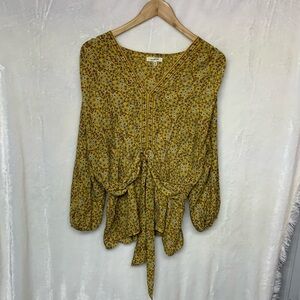 Max studio Floral Blouse